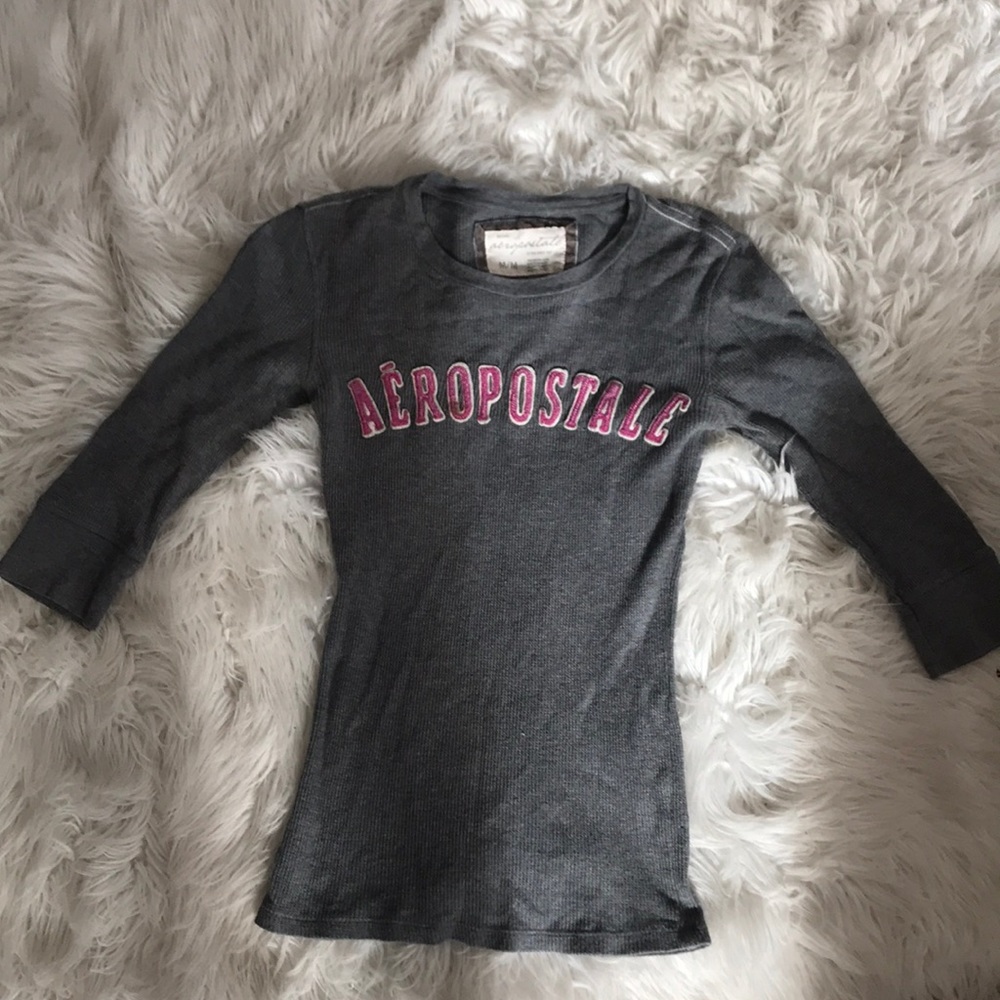 100% cotton Aēropostale Semi-Long Sleeve